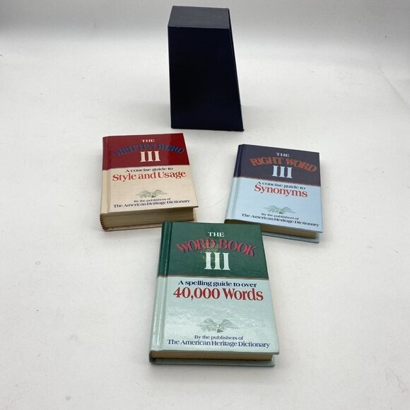 The American Heritage Dictionary Word Book, Written Word, Right Word III Box Set - Picture 4 of 16